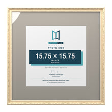 Louis Range Cream Picture, Photo & Poster Frame with Dawn Grey Mount - 60x60cm Frame for 40x40cm Photo, Cream