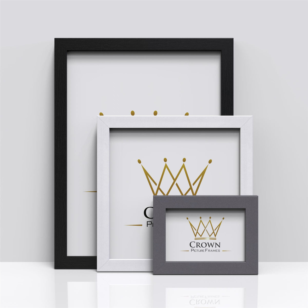 Black Picture, Photo & Poster Frame - Black, 14"x14" (35.6 x 35.6cm)