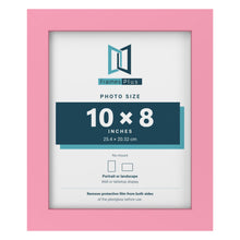 Baby Pink picture frame for a 10 x 8 inch photo
