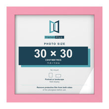 Baby Pink picture frame for a 30 x 30 cm photo