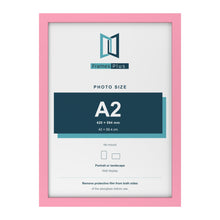 Baby Pink picture frame for an A2 photo