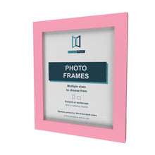 Baby Pink picture frame, angled view