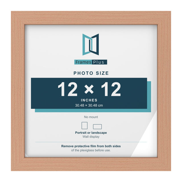 Classic Beech 12 × 12 Frame