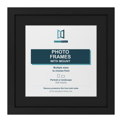 Classic Range Black Picture, Photo & Poster Frame with Black Mount