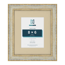 Cassis Cream 12 x 10 inch picture frame with an ivory mount for an 8 x 6 inch photo