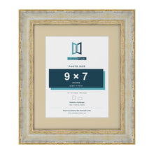 Cassis Cream 12 x 10 inch picture frame with an ivory mount for a 9 x 7 inch photo