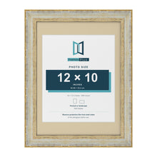 Cassis Cream 16 x 12 inch picture frame with an ivory mount for a 12 x 10 inch photo