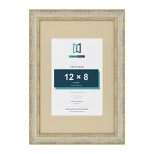 Cassis Cream 18 x 12 inch picture frame with an ivory mount for a 12 x 8 inch photo