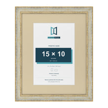 Cassis Cream 20 x 16 inch picture frame with an ivory mount for a 15 x 10 inch photo