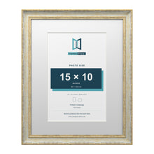Cassis Cream 20 x 16 inch picture frame with a white mount for a 15 x 10 inch photo