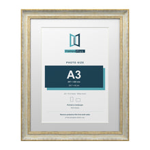 Cassis Cream 20 x 16 inch picture frame with a white mount for an A3 photo