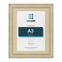 Cassis Cream 50 x 40 cm picture frame with an ivory mount for an A3 photo