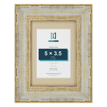 Cassis Cream 7 x 5 inch picture frame with an ivory mount for a 5 x 3.5 inch photo