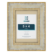 Cassis Cream 7 x 5 inch picture frame with an ivory mount for a 5 x 4 inch photo