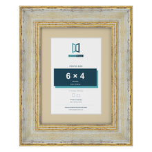 Cassis Cream 8 x 6 inch picture frame with an ivory mount for a 6 x 4 inch photo
