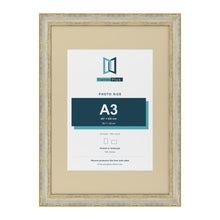 Cassis Cream A2 picture frame with an ivory mount for an A3 photo