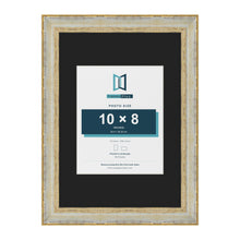 Cassis Cream A3 picture frame with a black mount for a 10 x 8 inch photo