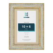 Cassis Cream A4 picture frame with an ivory mount for a 10 x 6 inch photo
