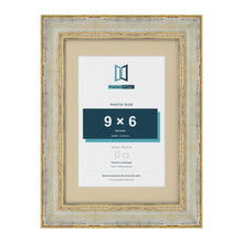 Cassis Cream A4 picture frame with an ivory mount for a 9 x 6 inch photo
