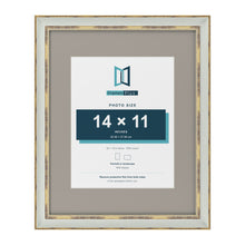 Cassis Light Grey 20 x 16 inch picture frame with a dawn grey mount for a 14 x 11 inch photo