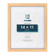Classic Pine 20 x 16 inch picture frame with a white mount for a 14 x 11 inch photo