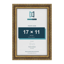 Dahlia Gold picture frame for a 279 x 432 mm photo