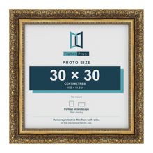 Dahlia Gold picture frame for a 300 x 300 mm photo