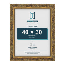 Dahlia Gold picture frame for a 300 x 400 mm photo