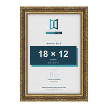 Dahlia Gold picture frame for a 305 x 457 mm photo