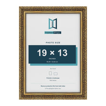 Dahlia Gold picture frame for a 330 x 483 mm photo