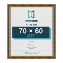 Dahlia Gold picture frame for a 600 x 700 mm photo