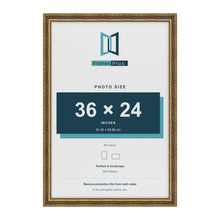 Dahlia Gold picture frame for a 610 x 914 mm photo