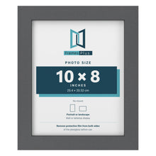 Dark Grey picture frame for a 10 x 8 inch photo
