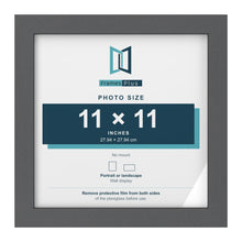 Dark Grey picture frame for a 11 x 11 inch photo