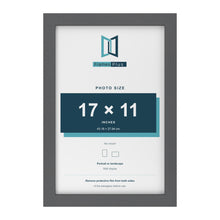 Dark Grey picture frame for a 17 x 11 inch photo