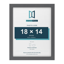 Dark Grey picture frame for a 18 x 14 inch photo