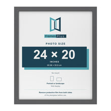 Dark Grey picture frame for a 24 x 20 inch photo