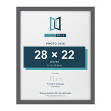 Dark Grey picture frame for a 28 x 22 inch photo