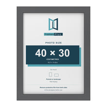 Dark Grey picture frame for a 40 x 30 cm photo