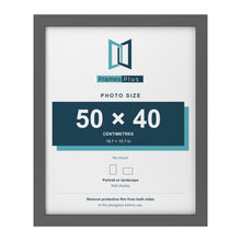 Dark Grey picture frame for a 50 x 40 cm photo