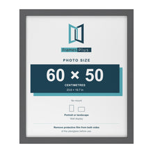 Dark Grey picture frame for a 60 x 50 cm photo