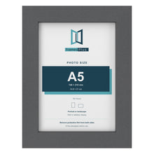 Dark Grey picture frame for an A5 photo