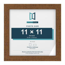 Dark Oak picture frame for a 11 x 11 inch photo