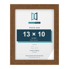 Dark Oak picture frame for a 13 x 10 inch photo