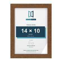 Dark Oak picture frame for a 14 x 10 inch photo