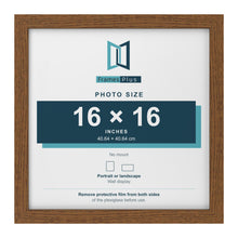 Dark Oak picture frame for a 16 x 16 inch photo