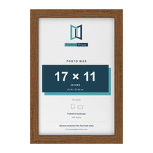 Dark Oak picture frame for a 17 x 11 inch photo