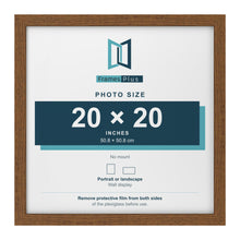 Dark Oak picture frame for a 20 x 20 inch photo
