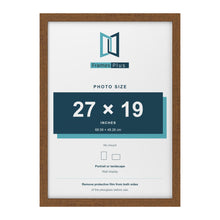 Dark Oak picture frame for a 27 x 19 inch photo