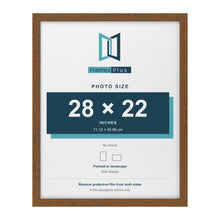 Dark Oak picture frame for a 28 x 22 inch photo